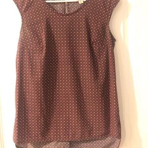 Geometric pattern Merona top from Target